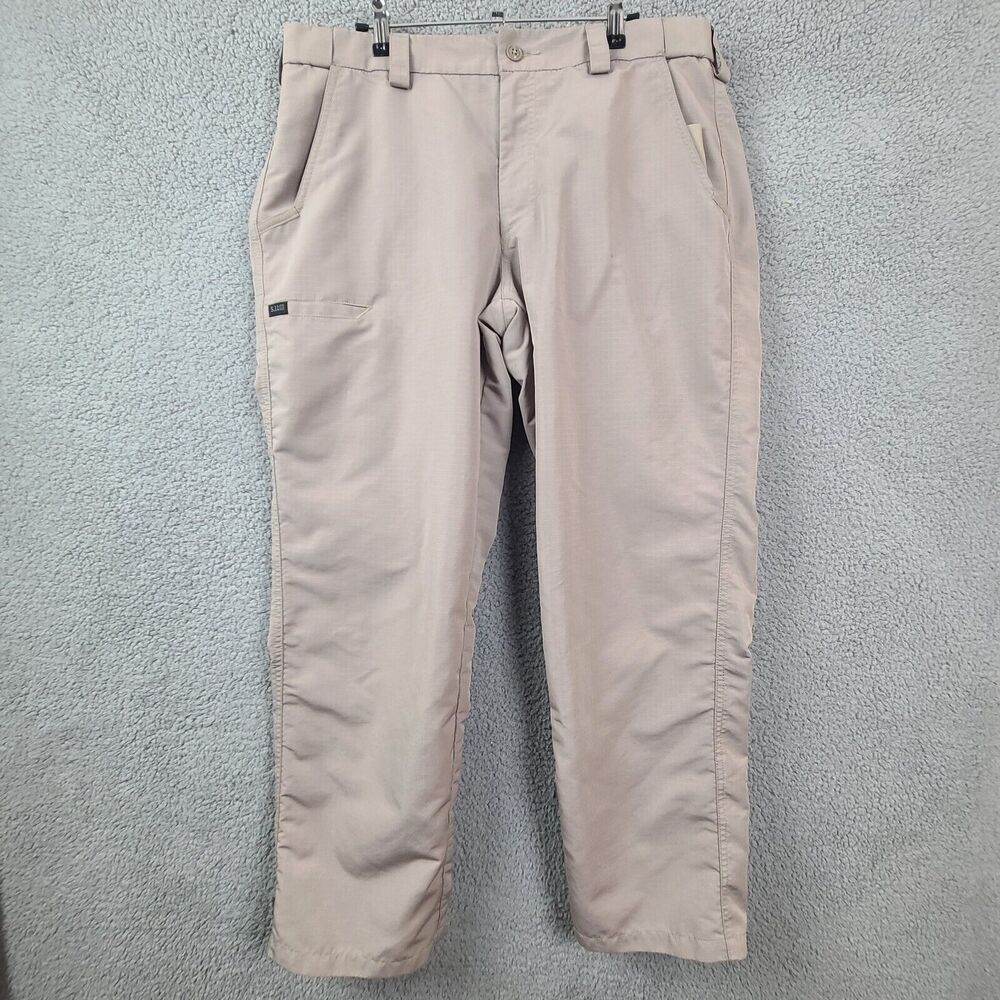 5.11 Tactical Pants Mens 36x29 Regular RipStop Cargo Slacks Stash Pocket